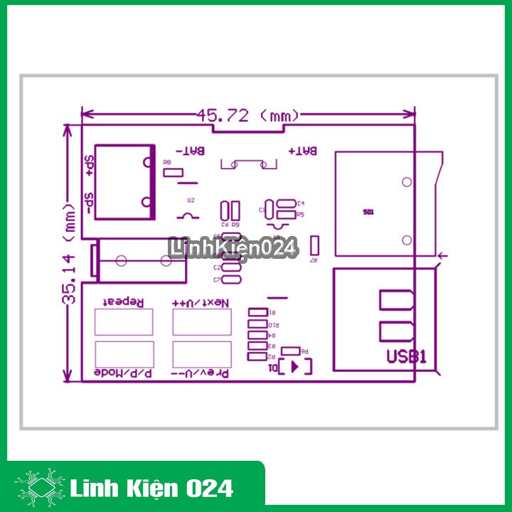 Module Giải Mã MP3+TF GM4563