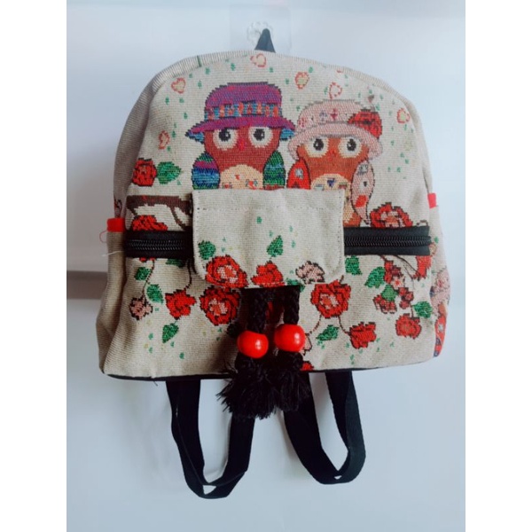 Balo thổ cẩm mini 4 mẫu cực xinh