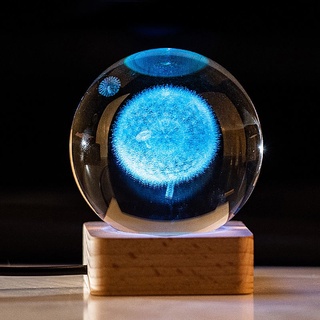 Led Quả Cầu Pha Lê 3D
