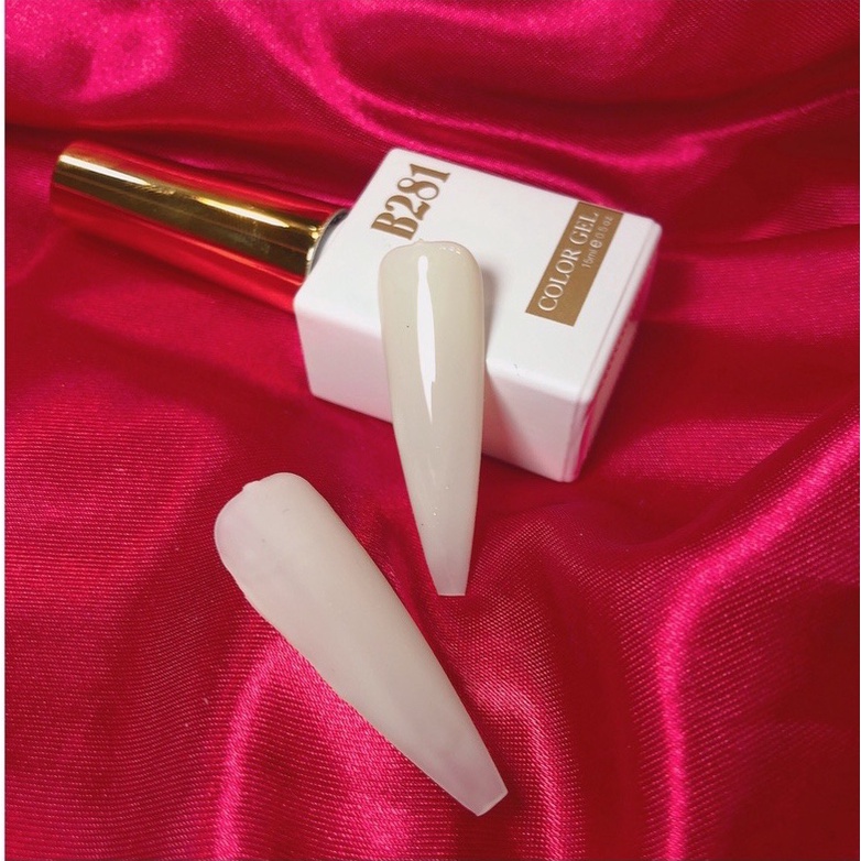 Sơn B281 Đen Trắng . Sơn Gel Đen , Trắng , Nước Gạo , Trắng Đục 15ml