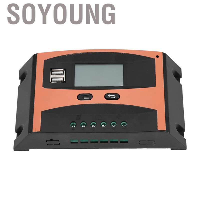 Bộ điều khiển sạc năng lượng mặt trời 12v / 24v 30a 40a 50a 60a tùy chọn Mppt