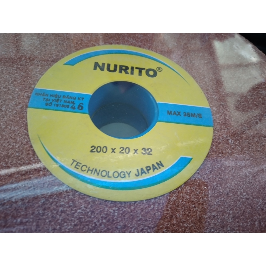 Đá mài Nurito 200 x 20 x 32 độ mịn 46