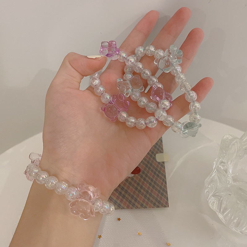 Dây Buộc Tóc Đa Năng Hình Gấu Dễ Thương Thời Trang Mùa Hè Cho Nữ