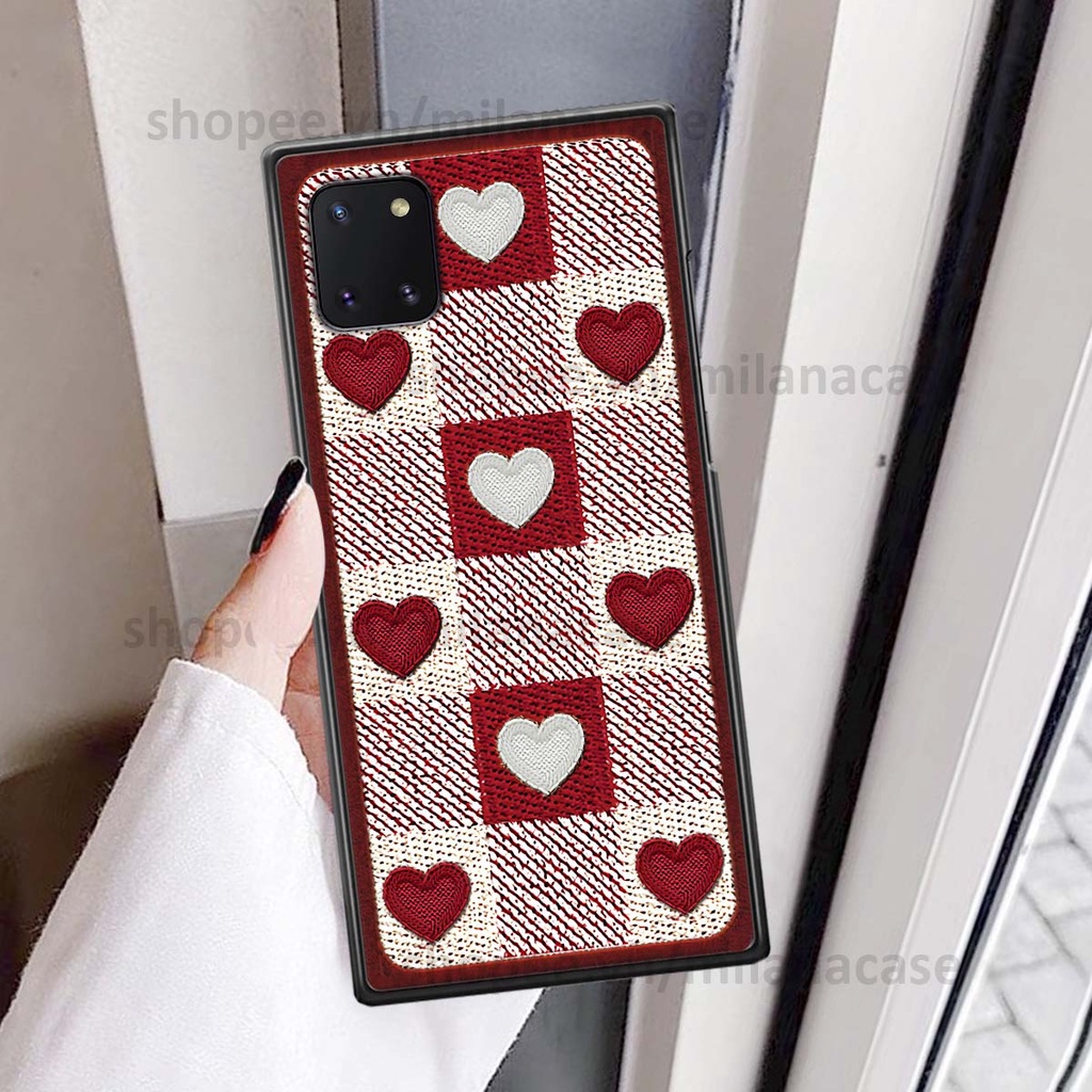 Ốp Samsung Note 10 Lite hình trái tim be love tình yêu siêu đẹp, cá tính, thời trang