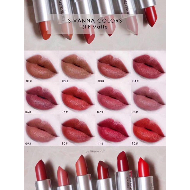 Son Lì Sivanna Color Silk Matte HF360