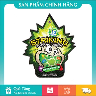 [ HÀNG CHÍNH HÃNG ] KẸO NỔ VỊ STRIKING VỊ TÁO 15G