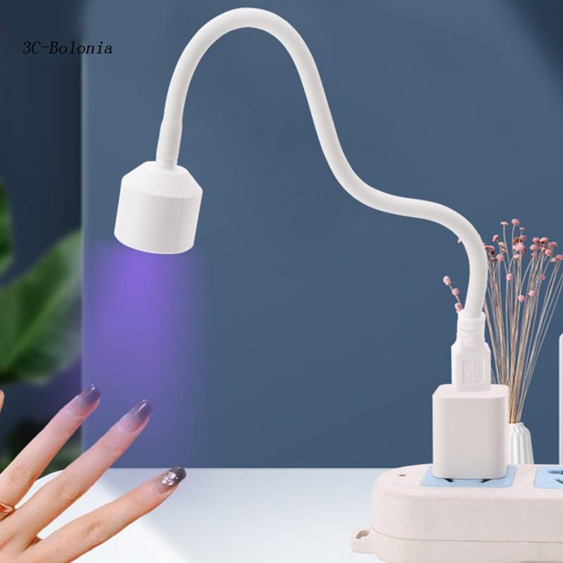 Máy Sấy Khô Móng Tay Bằng Tia UV 6W Có Thể Xoay 360 Độ° Đèn Gel Làm Móng Tay Nhanh Chóng Dạng Xoay DIY Dành Cho Salon / Gia Đình