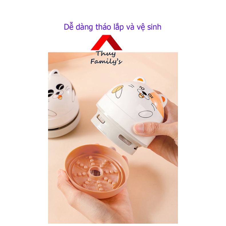 MÁY HÚT BỤI BÀN PHÍM MINI CACUUM SWEEPER. CHO BÀN HỌC SINH, VỆ SINH LAPTOP, LAPTOP, GÓC HỌC TẬP, BÀN LÀM VIỆC.