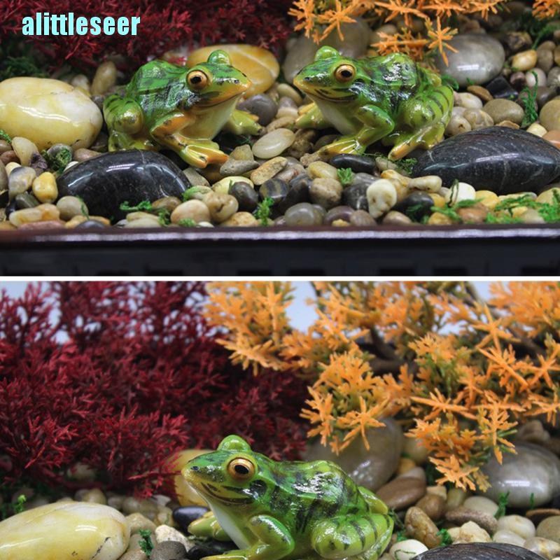 Mô Hình Chú Ếch Bằng Nhựa Resin Trang Trí Sân Vườn