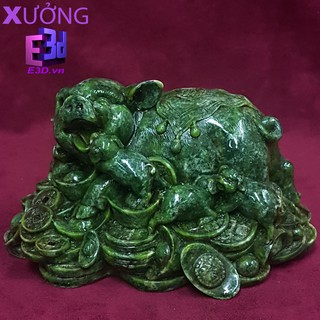 Trang trí tết -tượng heo phong thủy - xưởng e3d - cv 061