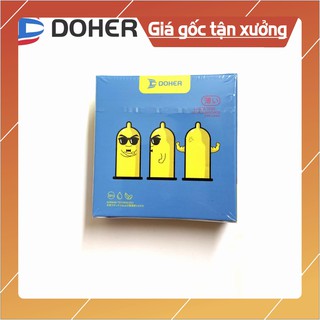 Bao cao su doher ultra thin siêu mỏng hộp 3 cái