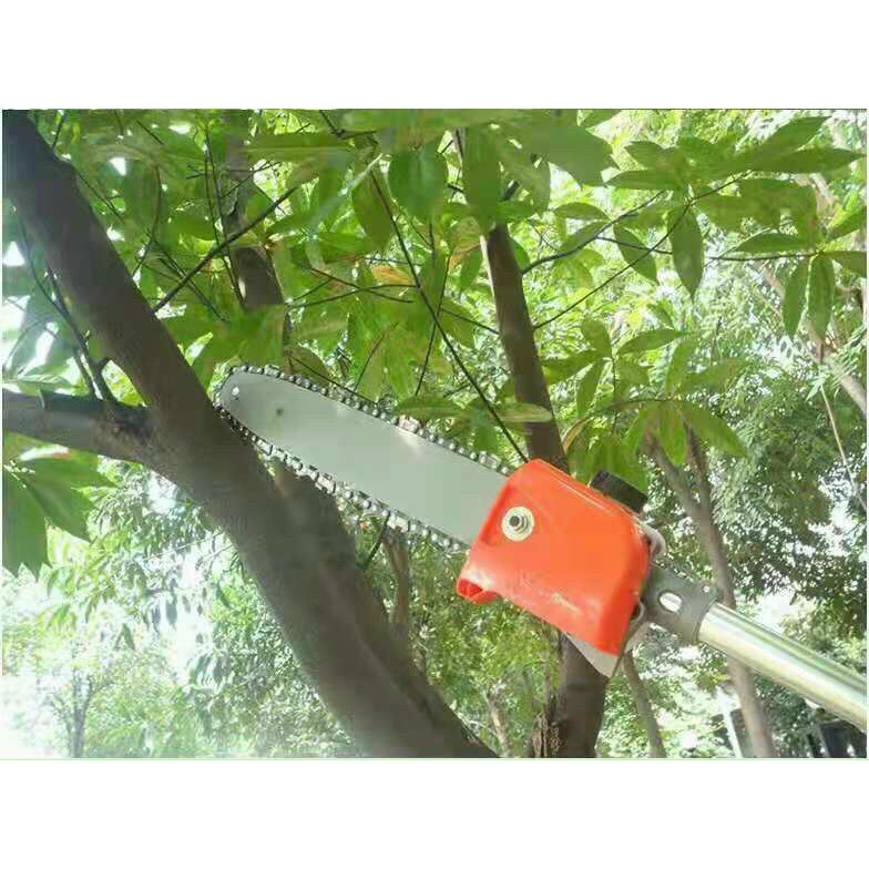 Bộ lam xích  cắt tỉa cành trên cao, gắn cần máy cắt cỏ 2 thì, 4 thì ống cần 26 - 9 khía, 28 - 9 khía tùy chọn...