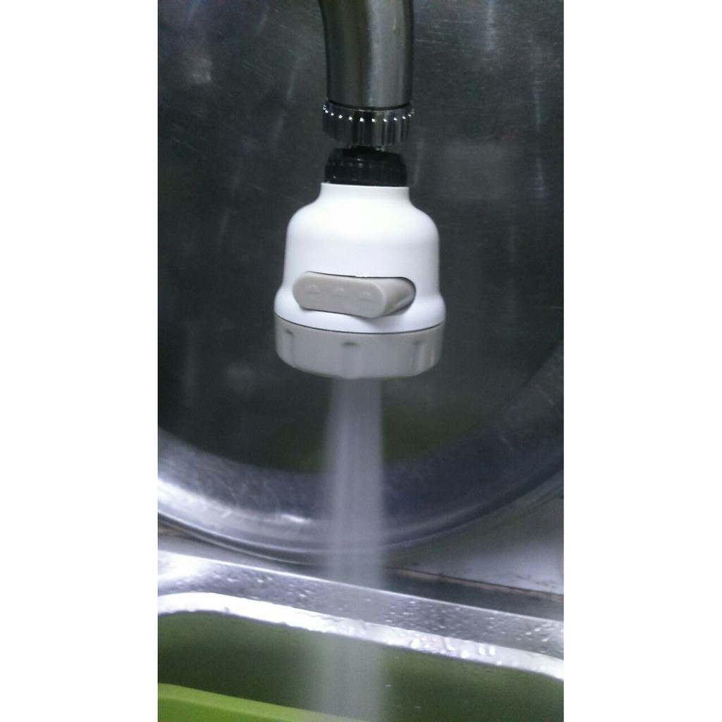 Đầu vòi rửa chén bát tăng áp lực nước 3 chế độ phun
