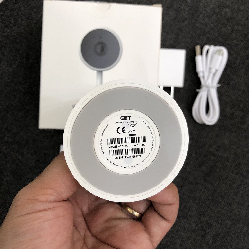 [Mã 267ELSALE hoàn 7% đơn 300K] CAMERA GIÁM SÁT MINI QCT gen2 1080P QUỐC TẾ | BigBuy360 - bigbuy360.vn