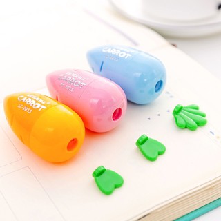 [COMBO 3 CÁI] Đồ chuốt/gọt bút chì cà rốt xinh xinh
