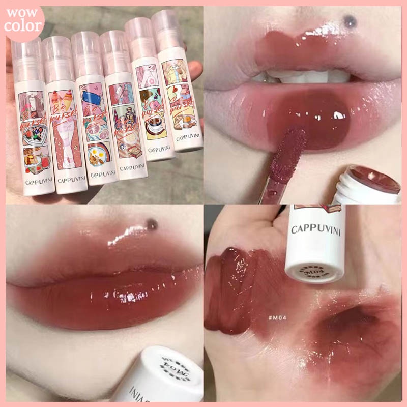 son bóng nội địa trung giá rẻ CAPPUVINI Daimanpu Dưỡng Ẩm Tiện Dụng Chất Lượng Cao