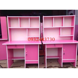 [Mã LIFEBKA5 giảm 10% tối đa 1 Triệu đơn 500k] bàn học sinh liền kệ 1m giao hàng miễn phí hcm
