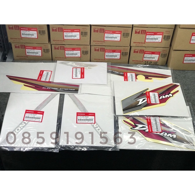 Tem Super Dream đời đầu 1997