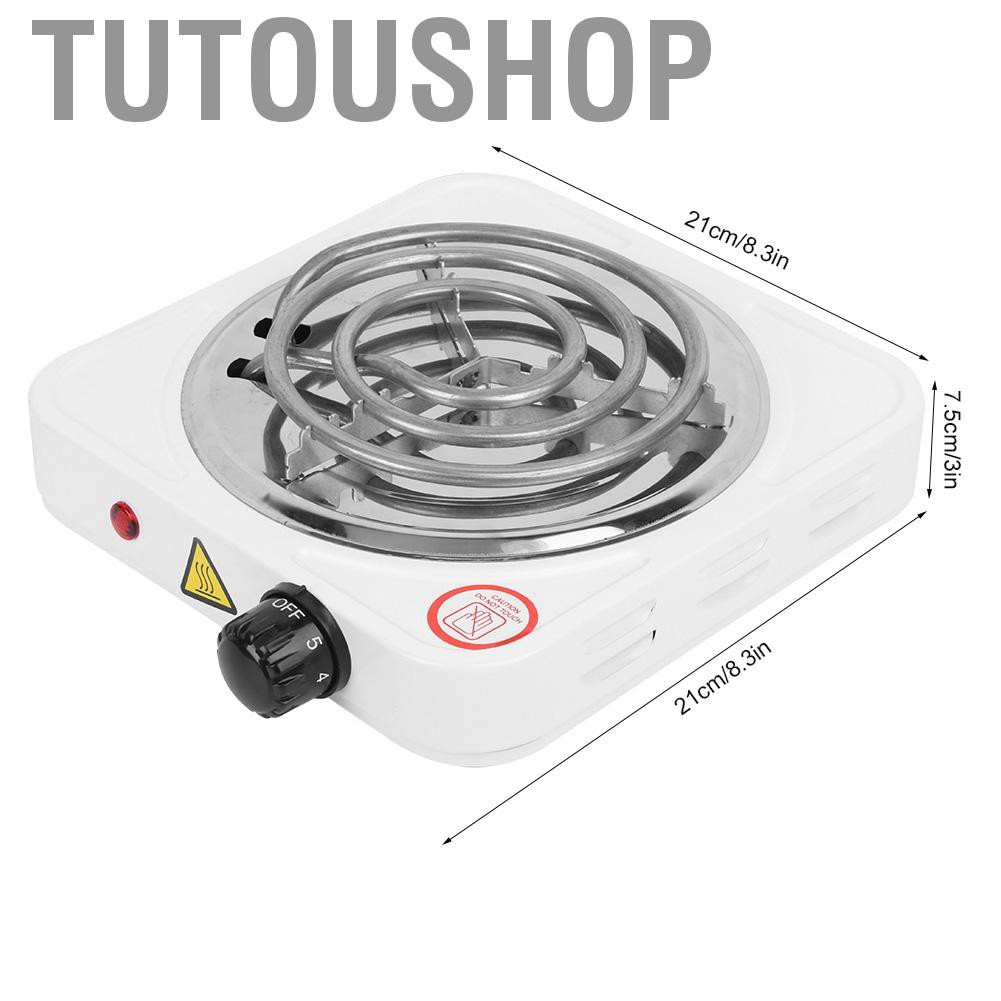 Bếp Điện Inox 1000w 110v Phích Cắm Us