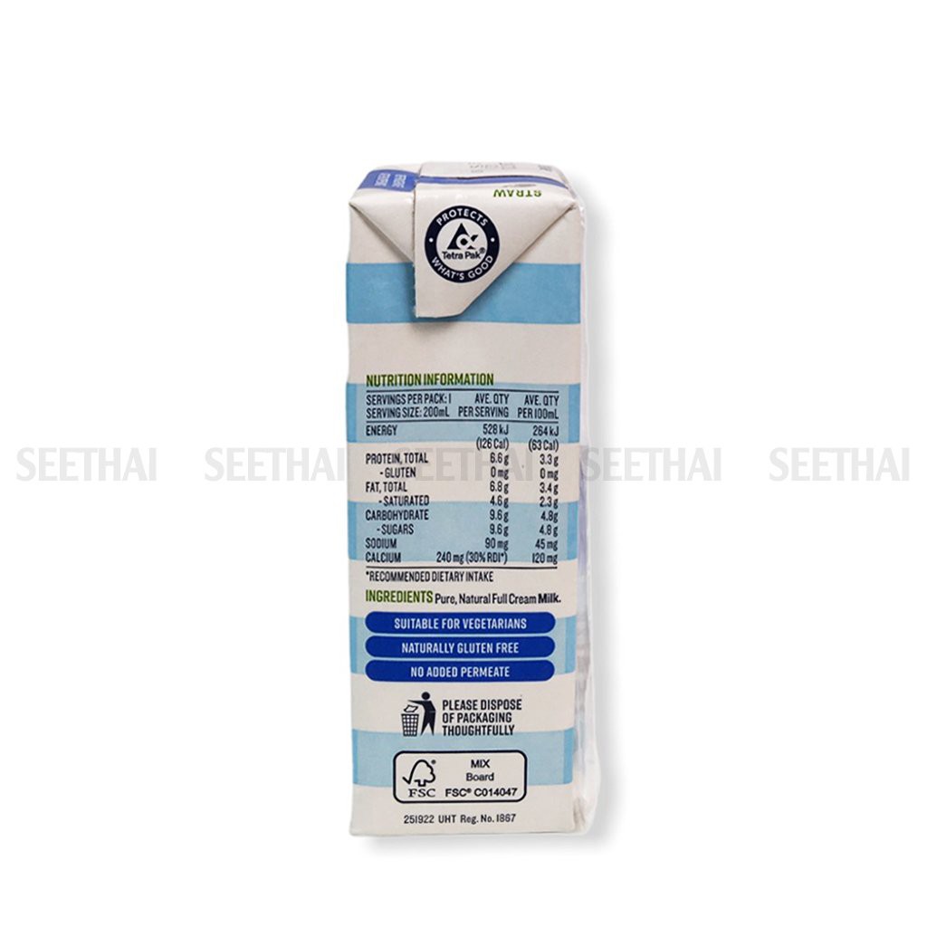 [HÀNG NHẬP KHẨU] Sữa Tươi Devondale Full Cream Úc 200ml