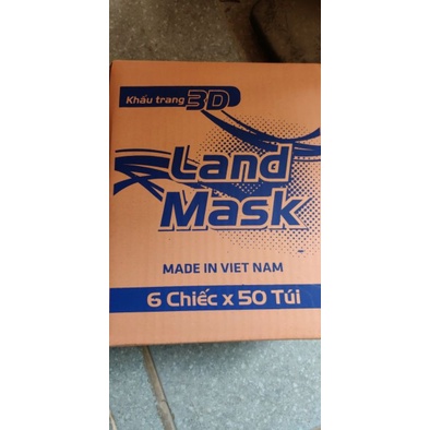 Sỉ Thùng khẩu trang LANDMASK ,hoặc KG MASK 300chiếc đủ 8 mầu form 3D KF94 Giá sỉ