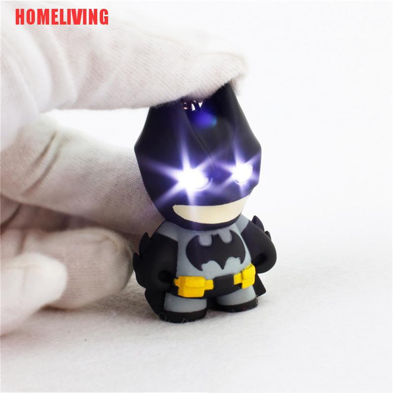 [HOMELIVING] Móc Khóa Hình Batman Có Đèn Led Và Âm Thanh