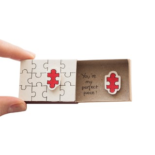 Thiệp Tình Yêu Hộp Diêm Puzzle You Are My Perfect Piece