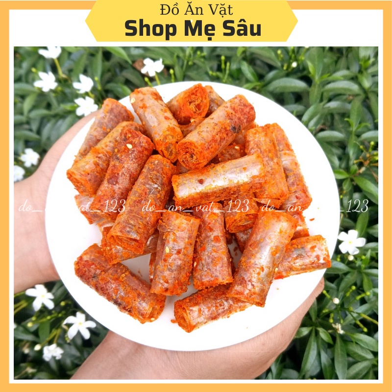 Bánh tráng trộn cuộn phô mai sữa Tây Ninh thơm ngon đặc ruột gói 100g