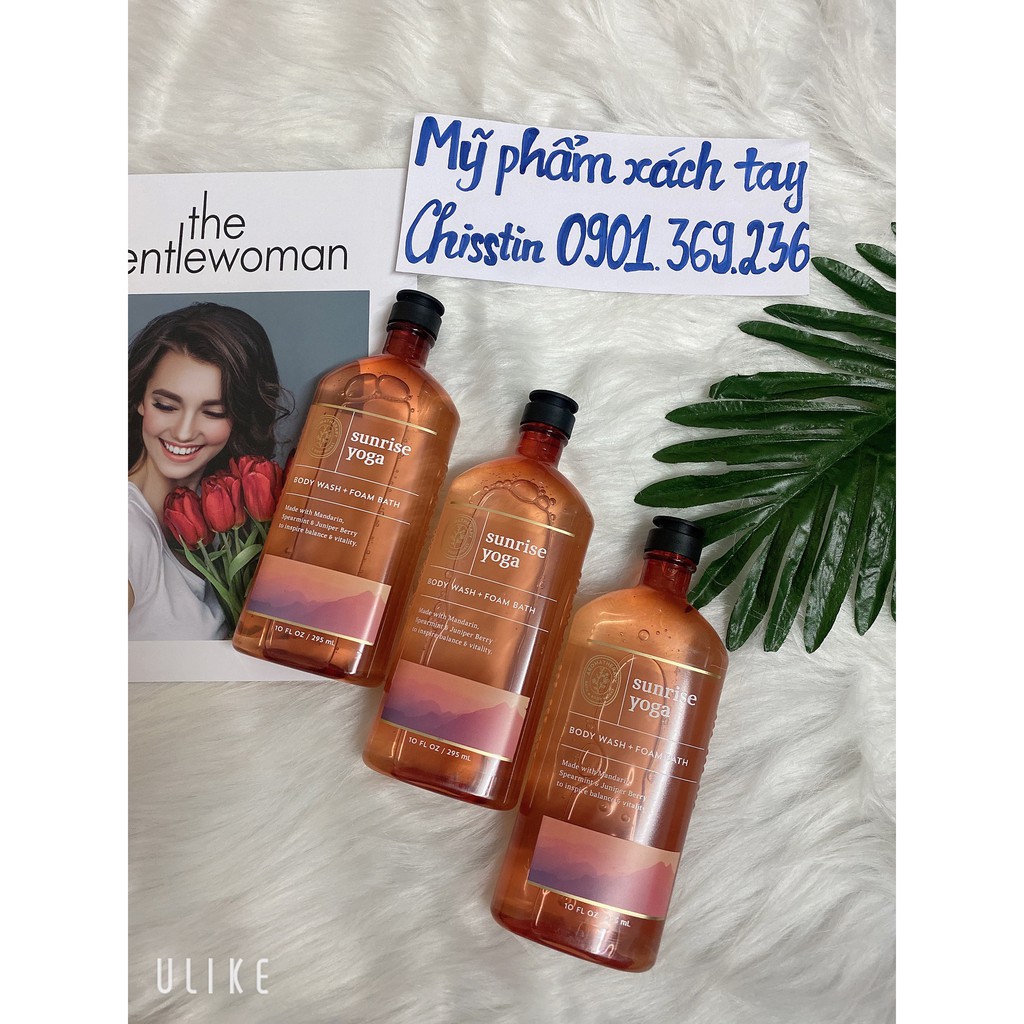 [Hàng Mỹ] Sữa tắm thư giãn Bath And Body work 295ml