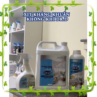 [Mua 1 tặng 1 chai 100ml] Xịt Kháng Khuẩn Không Khí HOMEVIC Dr.D 1L, Diệt Khuẩn Tốt, An Toàn