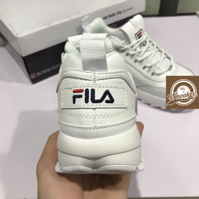 HÈ HOT NEW<<< Giầy Fila trắng thể thao thời trang nữ đi chơi phố Còn Hàng đổi trả trong 7 ngày . 2020 Az1