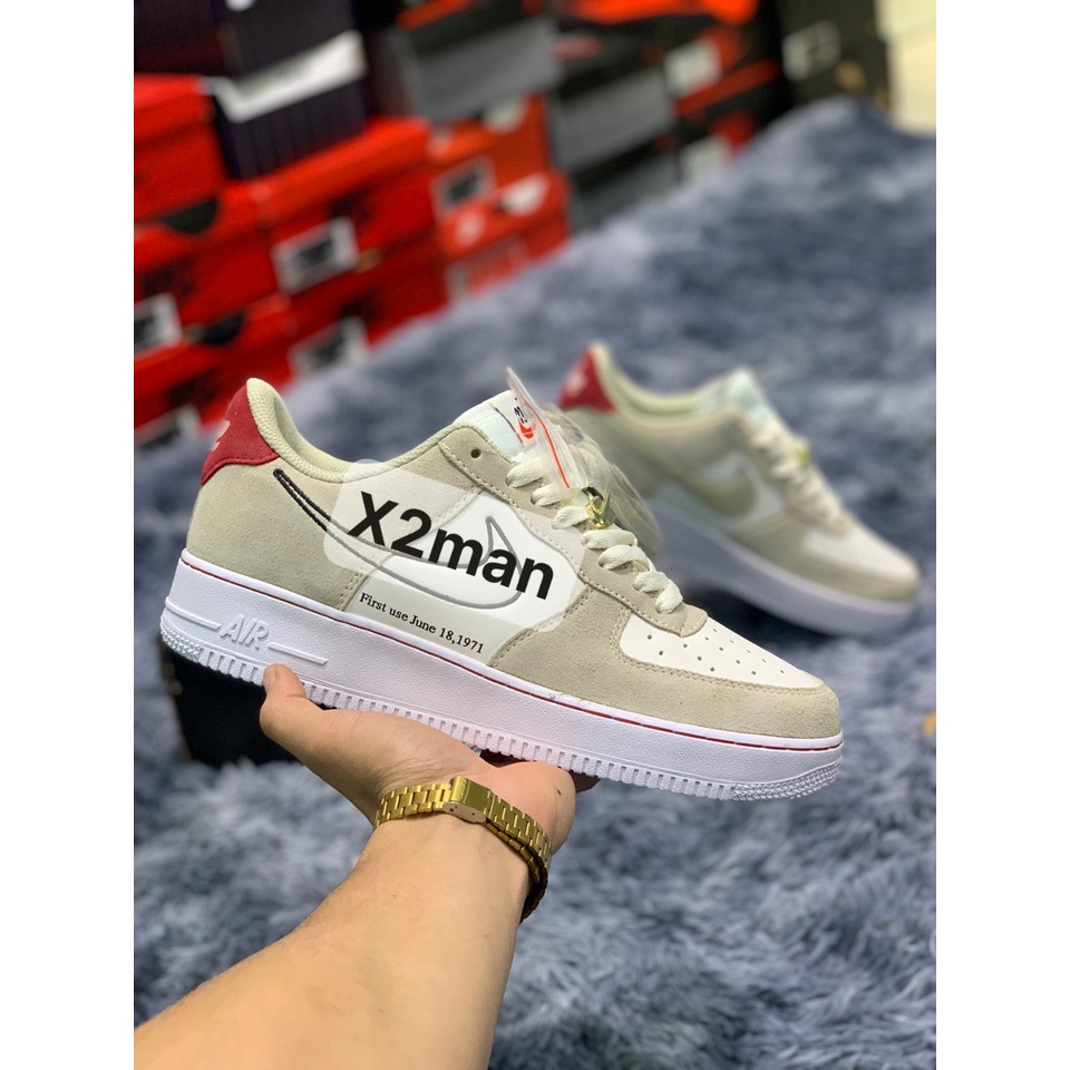 [x2manstore tặng tất] giày thế thao nam nữ afff1 gót đỏ siu cấp | BigBuy360 - bigbuy360.vn