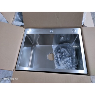 Chậu rửa chén bát inox sus 304 kt 60x45