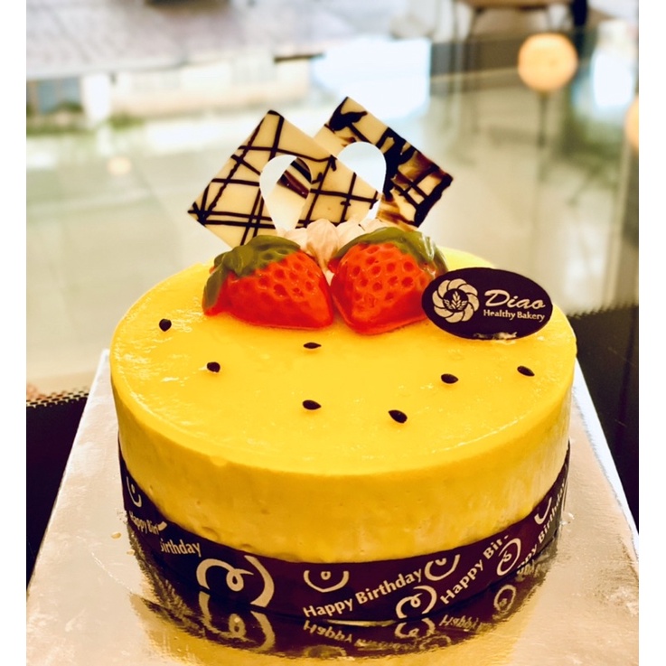 Bánh mousse chanh dây