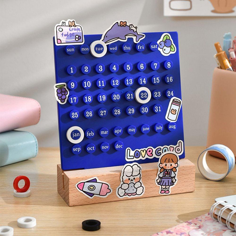 Lịch Để Bàn Trang Trí Bằng Acrylic Sáng Tạo 1 Cái DIY