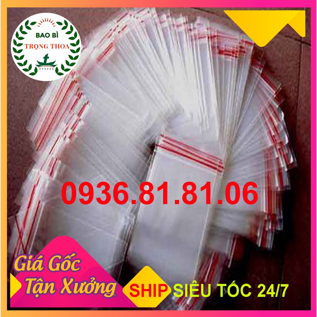 Túi zip nhiều size