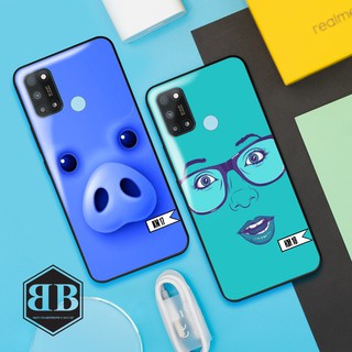 Ốp lưng kính cường lực cao cấp dành cho Realme 7i