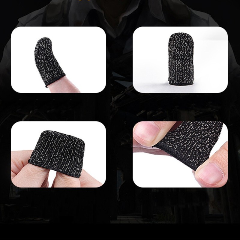 Set 2 Ống Tay Áo Chống Trượt Có Thể Điều Khiển Màn Hình Cảm Ứng