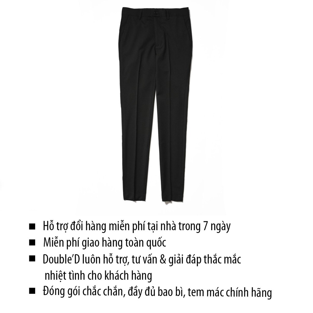 Quần tây nam DOUBLE'D form chuẩn âu SBT01 | BigBuy360 - bigbuy360.vn