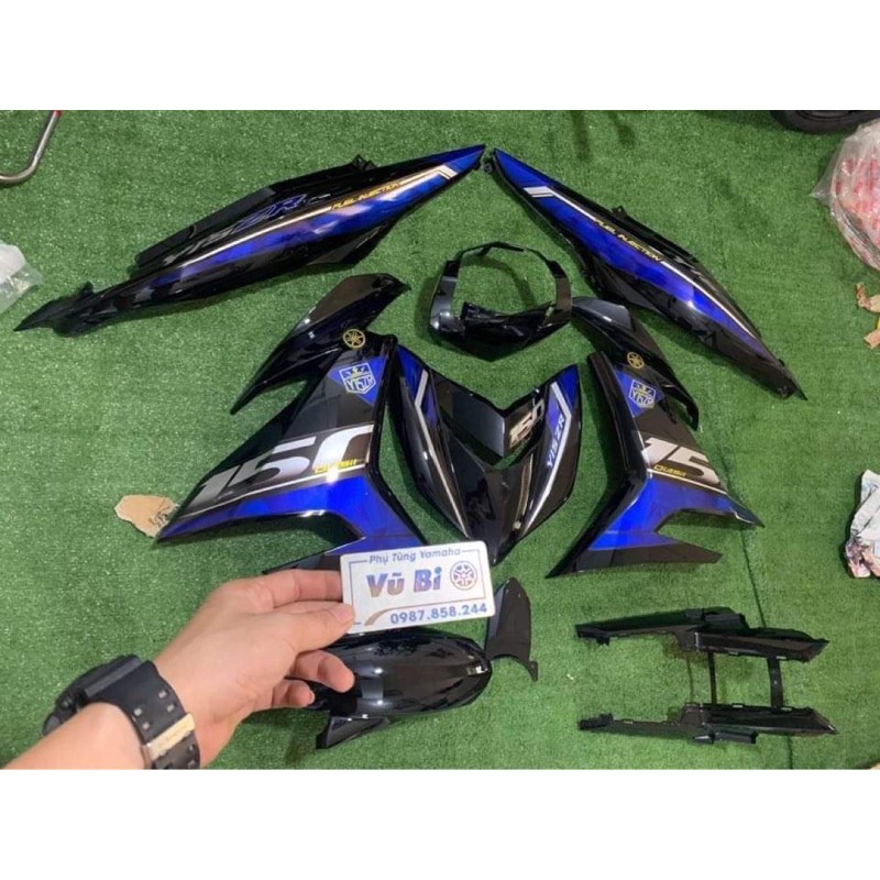 Tem rời y15zr cho exciter 150 đen bóng