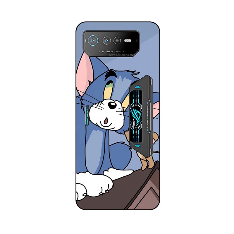 Ốp Điện Thoại Silicon Mềm Họa Tiết Hoạt Hình Anime Đáng Yêu Cho Asus ROG Phone 6 ROG6 Pro 6.78 "