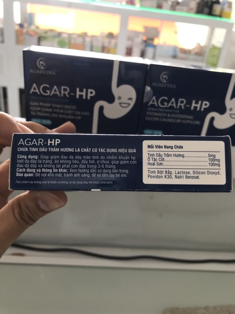 AGAR-HP hỗ trợ viên dạ dày tá tràng hp AGAR HP / AGARHP