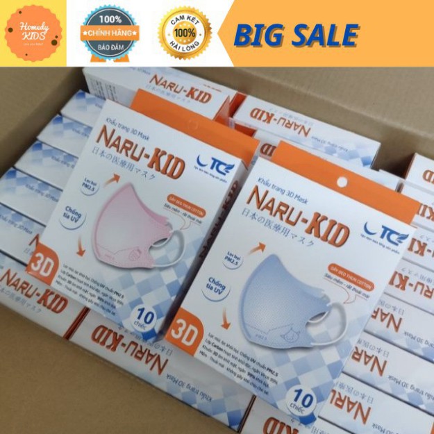 Khẩu Trang Naru 3D Lọc Khói Bụi, Chống Tia UV PM2.5 - Khẩu Trang Người Lớn Ôm Sát Khuôn Mặt_Có Sẵn - Nấm Shop | BigBuy360 - bigbuy360.vn