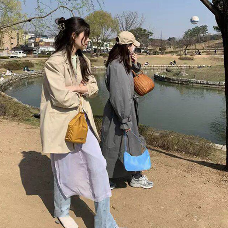 Túi Xách Nữ Chất Liệu Nylon Phong Cách Retro Mùa Hè 2020