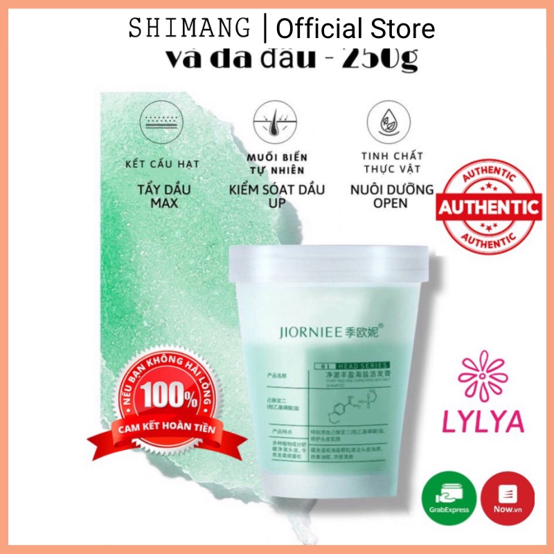 Tẩy da chết da đầu NORO kiểm soát dầu nhờn giảm bết tóc làm sạch chăm sóc tóc tại nhÀ