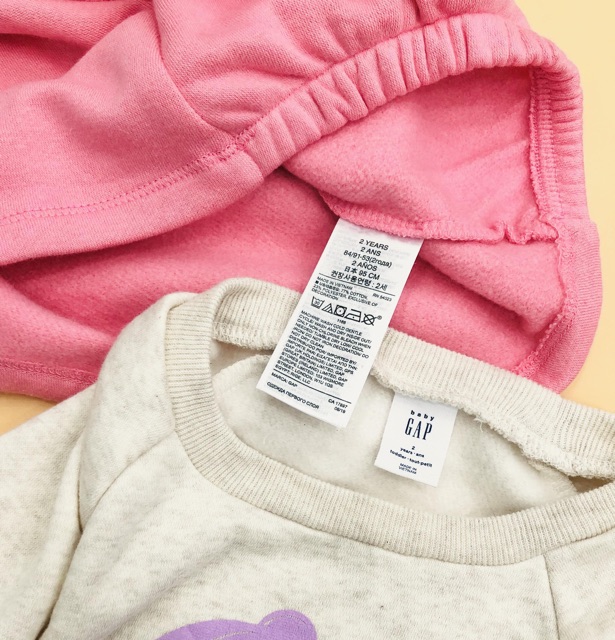 Áo nỉ Baby Gap size 6/12m-5y