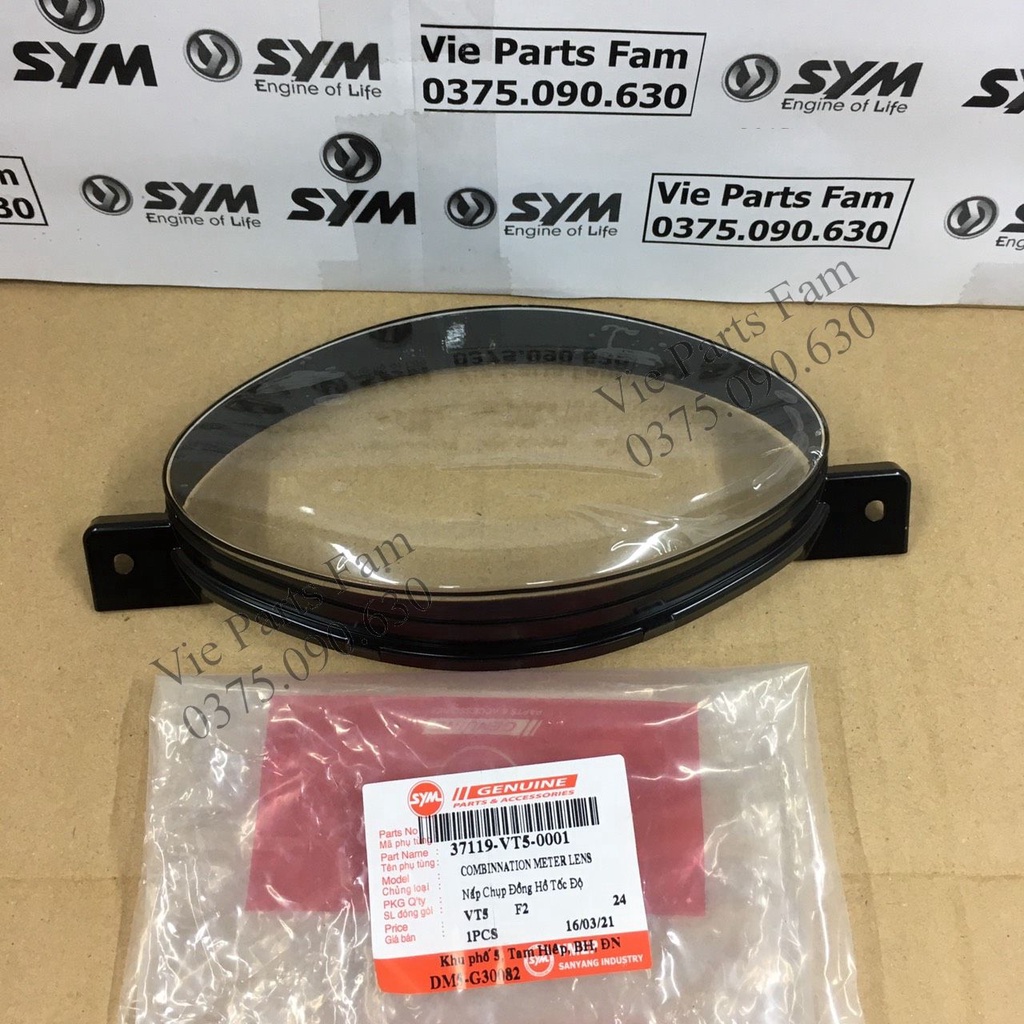 Mặt kính đồng hồ Attila Elizabeth , hàng chính hãng SYM