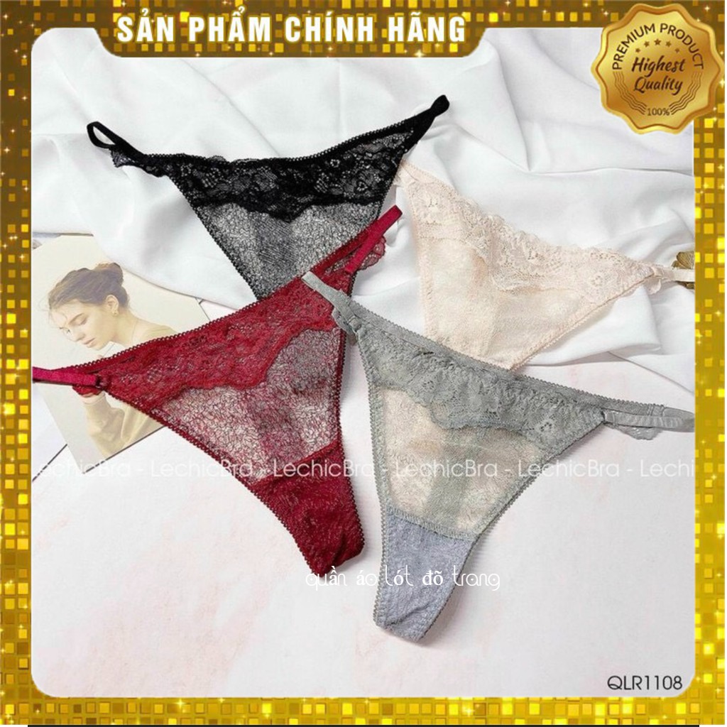 Quần lót lọt khe, Quần chip nữ lọt khe sexy ren quyến rũ gợi cảm