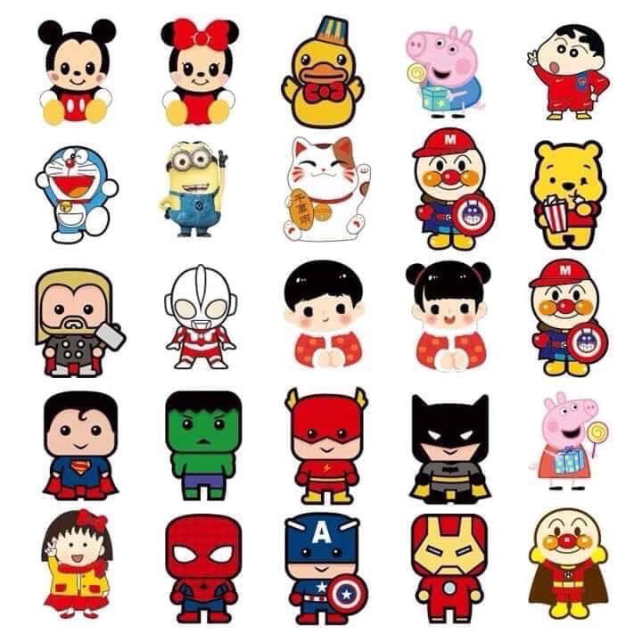 Bao Lì Xì 2021 Tân Sửu Hoạt Hình Chibi Đủ Mẫu Bìa Cứng Chuẩn Loại 1, To Dày và Chắc Chắn