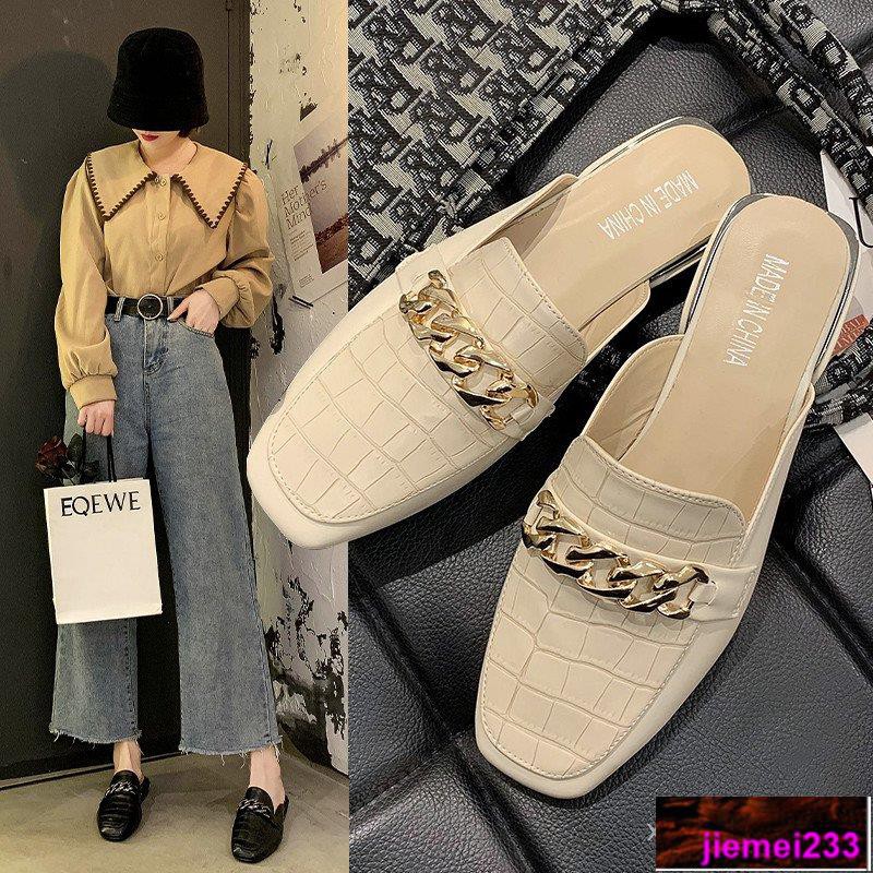 Dép bít mũi cỡ lớn 41-43 thời trang cho nữ